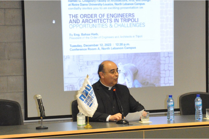 FE Hosts Order of Engineers and Architects Tripoli at North Lebanon Campus 3