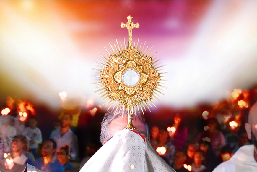 HOLY MASS AND EUCHARISTIC PROCESSION ON THE SOLEMNITY OF CORPUS CHRISTI