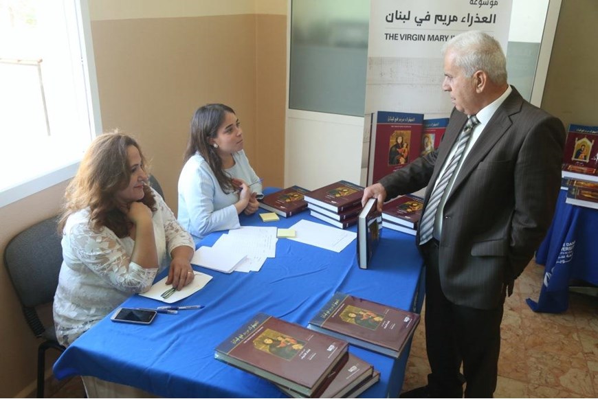 Book-signing of Volume XIV - The Virgin Mary in Lebanon - Shouf District 7