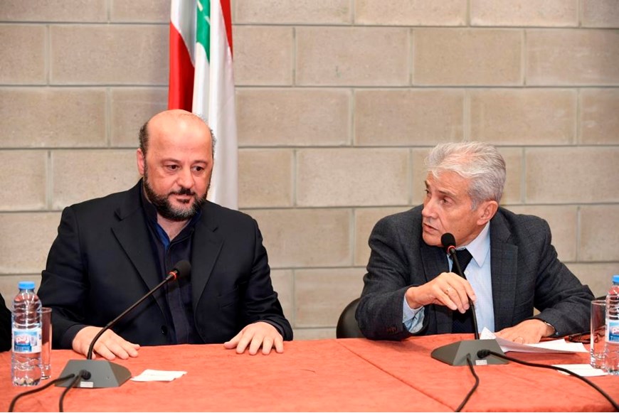 DISCUSSION WITH THE MINISTER MELHEM RIACHY 15