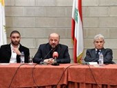 DISCUSSION WITH THE MINISTER MELHEM RIACHY 25