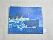 Inaugurating the Lebanese Aboard the Titanic Paintings into  the LERC LMM at NDU 14