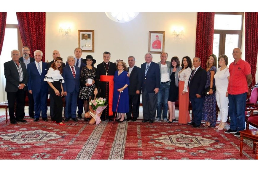 Maronite Patriarch Honors Guita Hourani  6