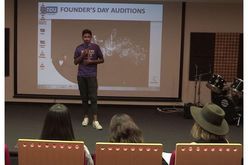 NDU Founders Day 2017 Auditions 11