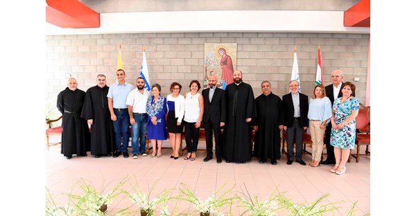 Fr. Pierre Najem's Congratulatory Visits 11