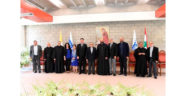 Fr. Pierre Najem's Congratulatory Visits 17
