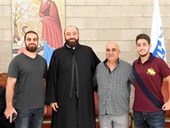 Fr. Pierre Najem's Congratulatory Visits 20