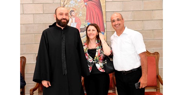 Fr. Pierre Najem's Congratulatory Visits 30