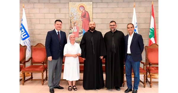 Fr. Pierre Najem's Congratulatory Visits 36