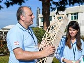 NDUers Win 2018 Inter-Universities Popsicle Stick Bridge Competition 11