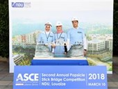 NDUers Win 2018 Inter-Universities Popsicle Stick Bridge Competition 24