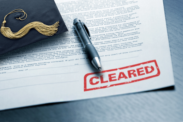 FINAL ACADEMIC CLEARANCE FOR FA16 GRADUATES