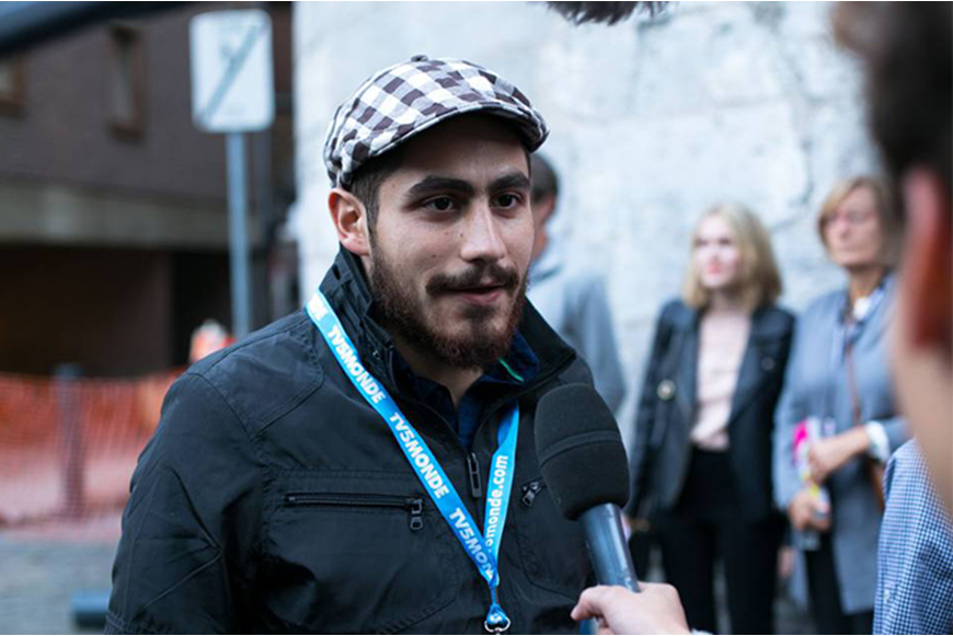 NDU ALUMNUS PARTICIPATES IN THE "FESTIVAL INTERNATIONAL DU FILM FRANCOPHONE"
