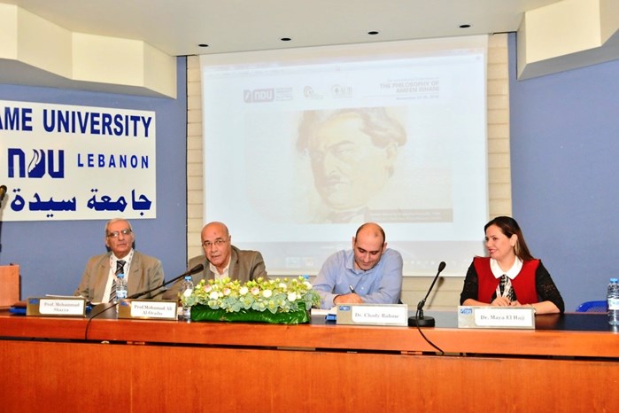 THE INTERNATIONAL CONFERENCE ON THE PHILOSOPHY OF AMEEN RIHANI