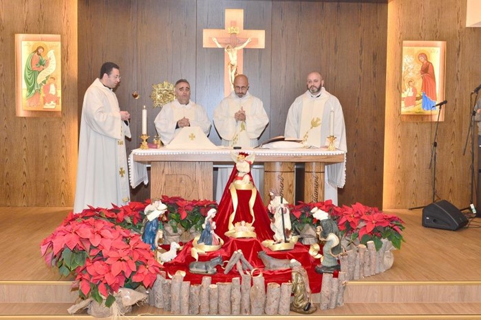UNVEILING NEW ICONS AND BLESSING THE NATIVITY SCENE