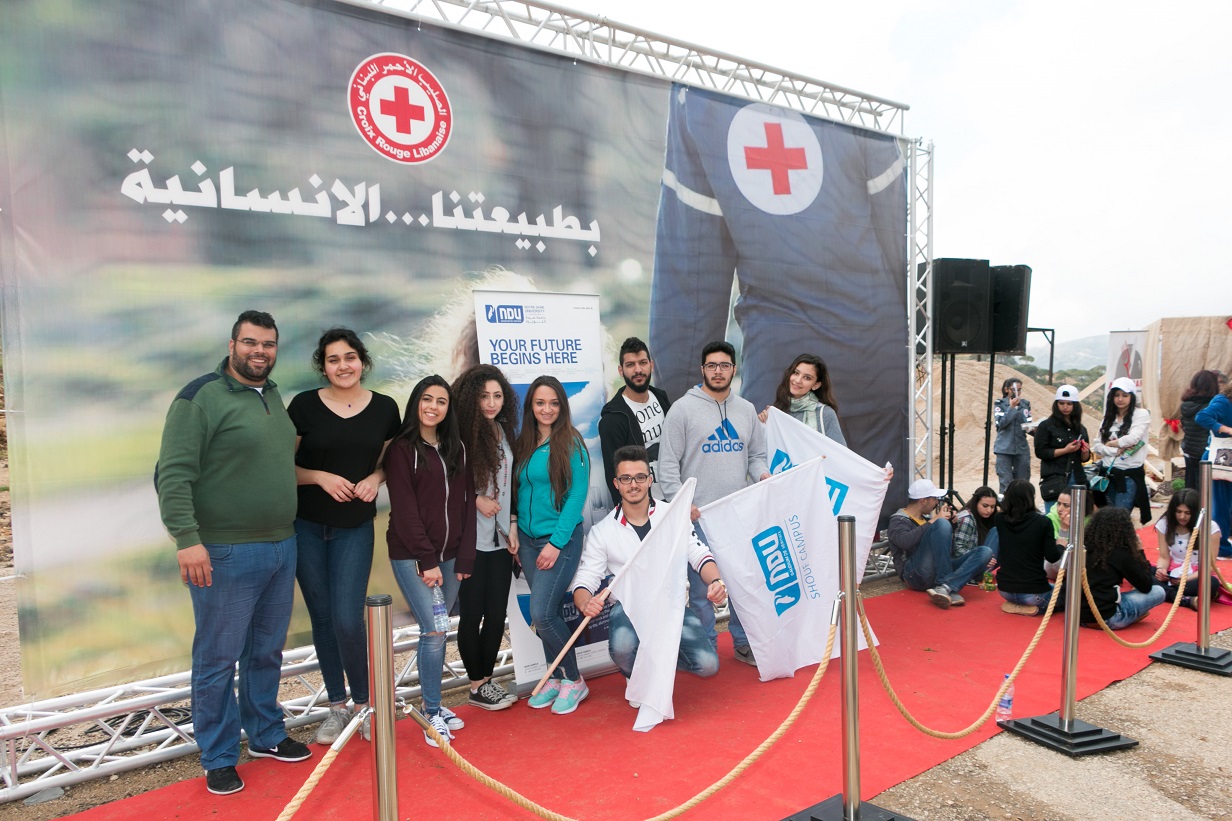 NDU SC WALKS TO SUPPORT THE LRC