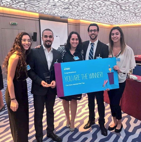 TEAM NDU WINS THE KPMG LEBANON CASE COMPETITION