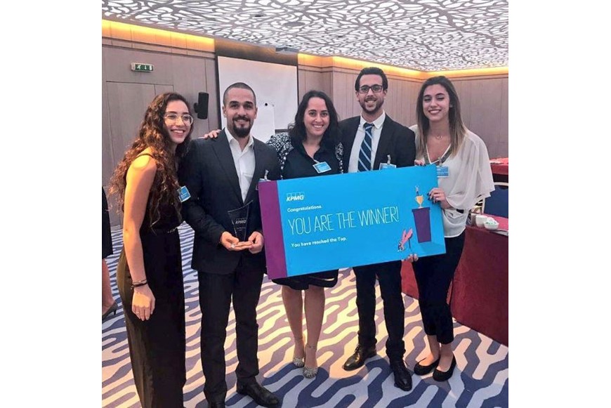 TEAM NDU WINS THE KPMG LEBANON CASE COMPETITION
