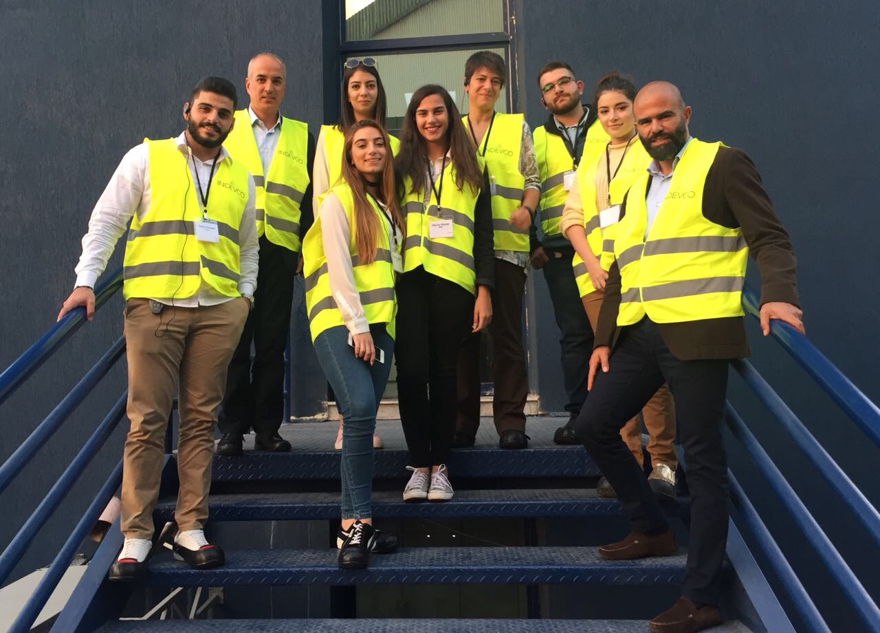 FBAE STUDENTS VISIT INDEVCO 