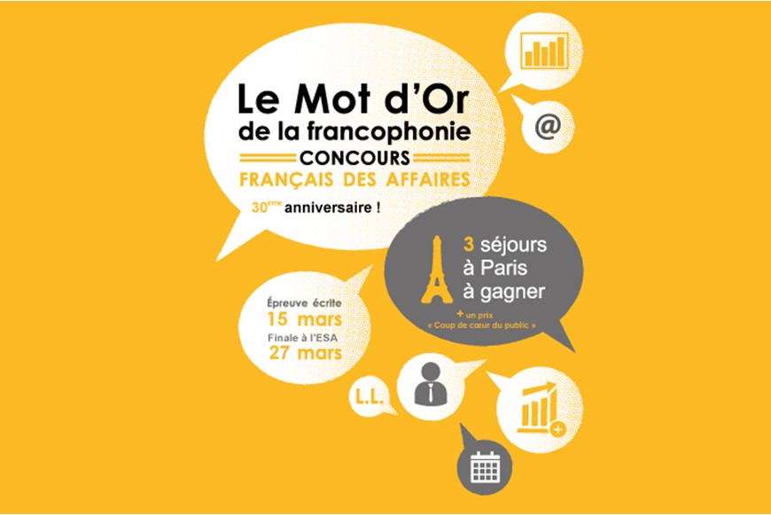 LE MOT D'OR DE LA FRANCOPHONIE