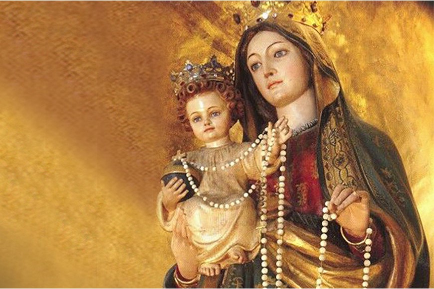 THE END OF THE MARIAN MONTH MASS