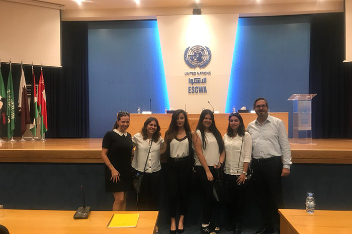 NDU TRANSLATION STUDENTS CELEBRATE INTERNATIONAL TRANSLATION DAY AT ESCWA