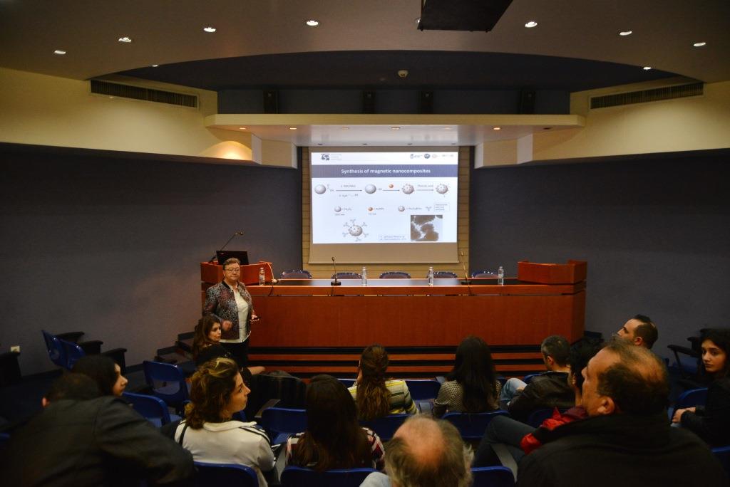DR. NICOLE JAFFREZIC-RENAULT GIVES TALK AT NDU