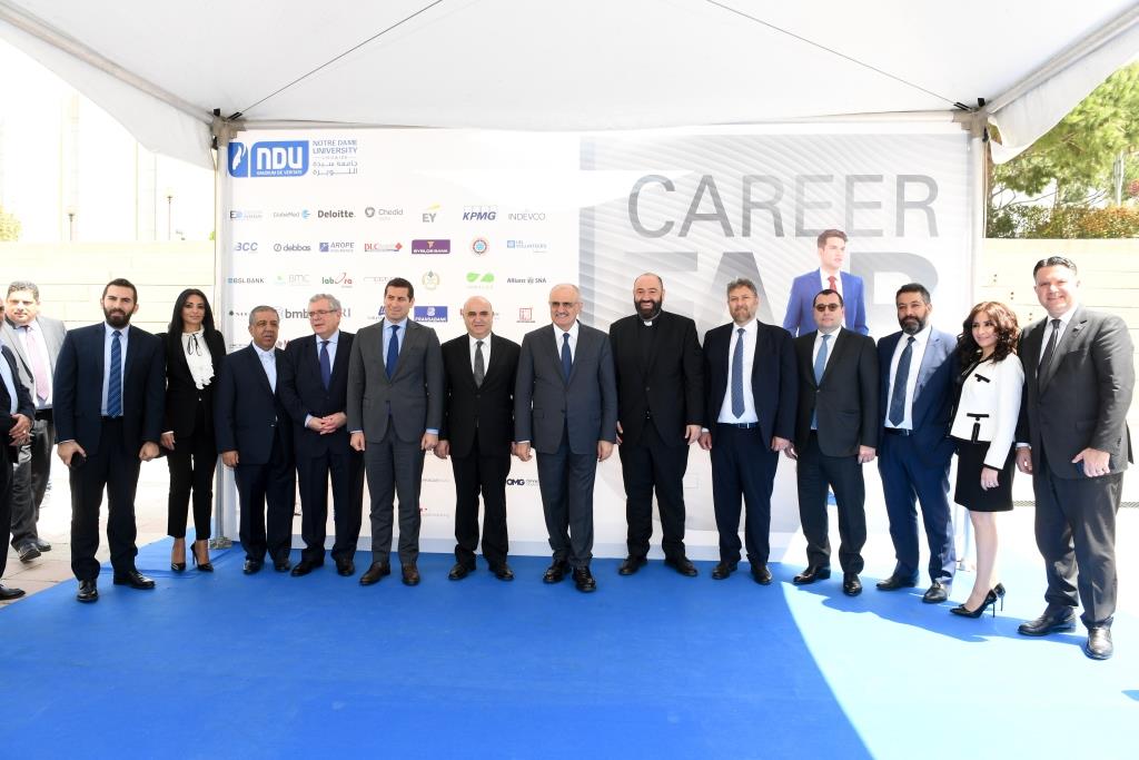 NDU CAREER FAIR 2019 FEATURES LEBANESE MINISTER OF FINANCE