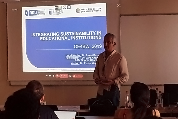 NDU PROJECT PRESENTED AT THE OE4BW