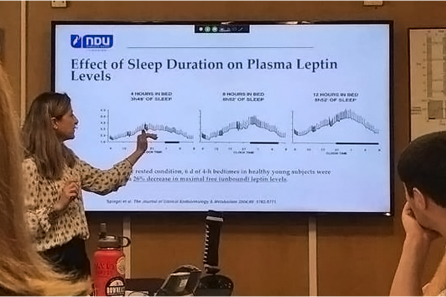 NDU PROFESSOR AND GRADUATE STUDENT PRESENT FINDINGS AT HARVARD SEMINAR