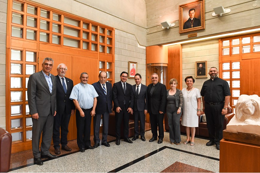 ELECTION OF NEW OFFICERS OF THE BOARD OF TRUSTEES AT NDU