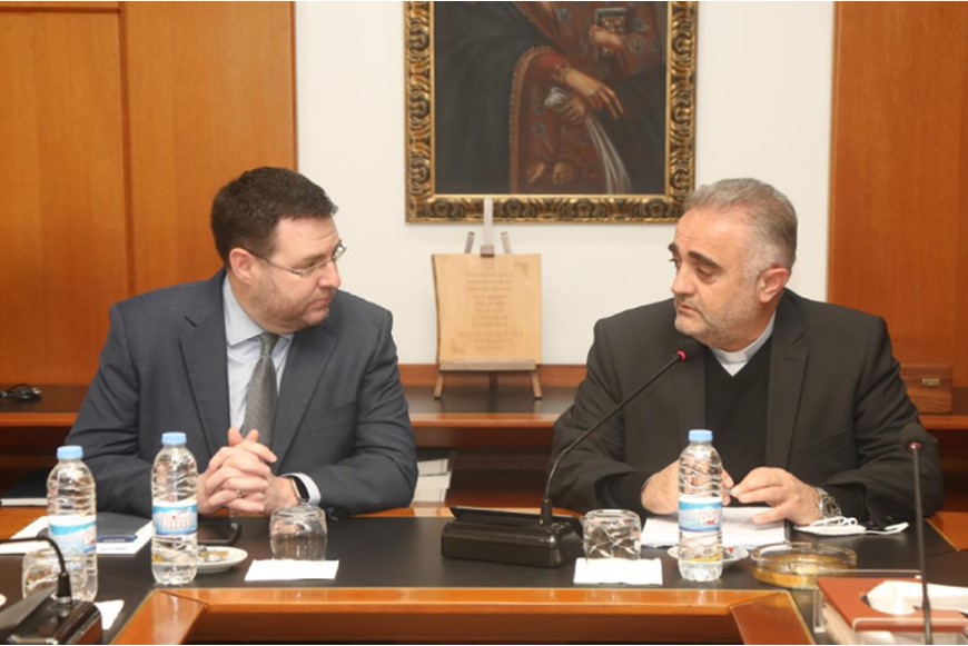 DELEGATES REPRESENTING THE BAPTIST WORLD ALLIANCE (BWA) VISIT NDU AND BKERKI 