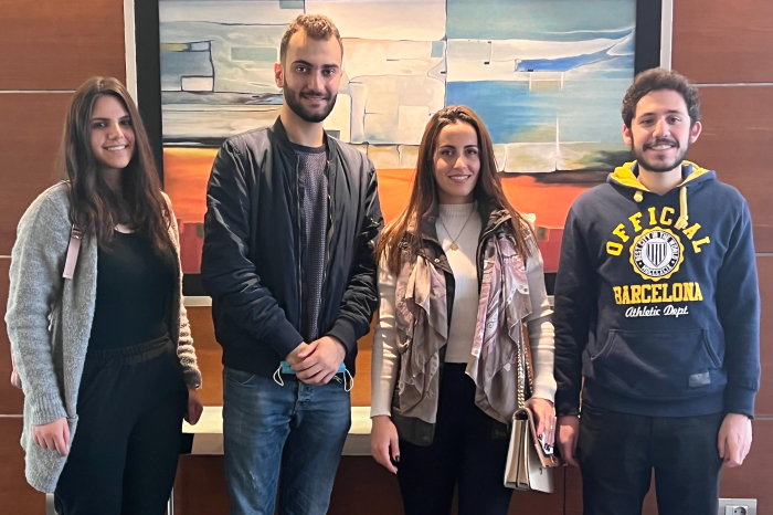 DR. CLAUDETTE HAJJ AND NDU STUDENTS CELEBRATE INTERNATIONAL WATER DAY WITH SWATH IN BEIRUT