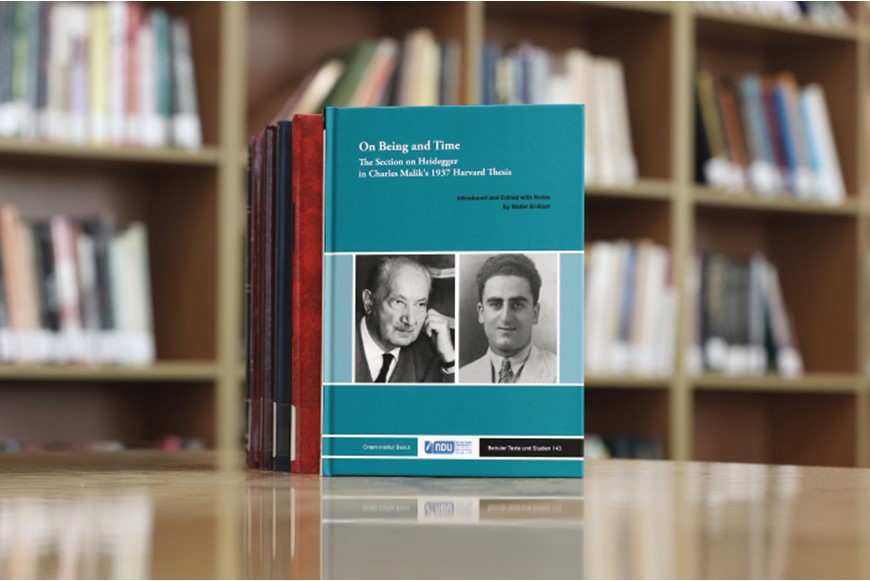 CHARLES MALIK & THE EARLY RECEPTION OF MARTIN HEIDEGGER IN THE NEAR EAST