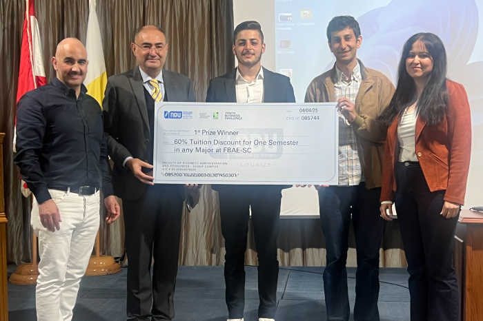 INNOVATIVE HIGH SCHOOL STUDENTS AWARDED BY FBAE AT NDU SHOUF CAMPUS