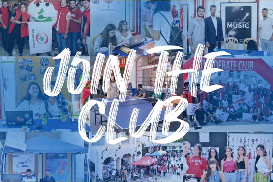 JOIN THE NDU COMMUNITY: CLUBS RECRUITMENT 2025