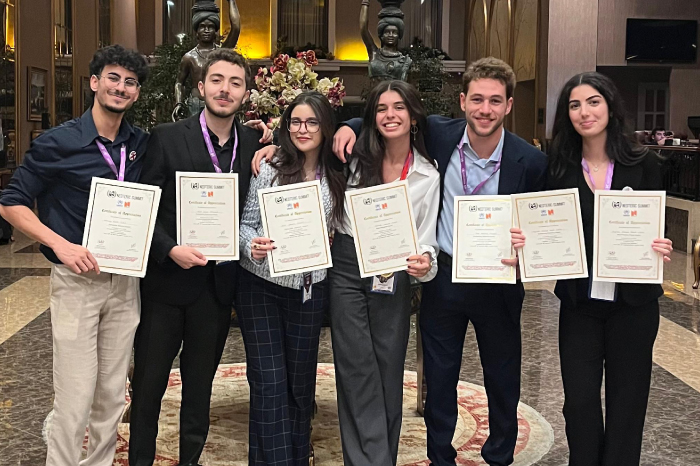 NDU MUN DELEGATION EXCELS AT THE ISTANBUL MUN