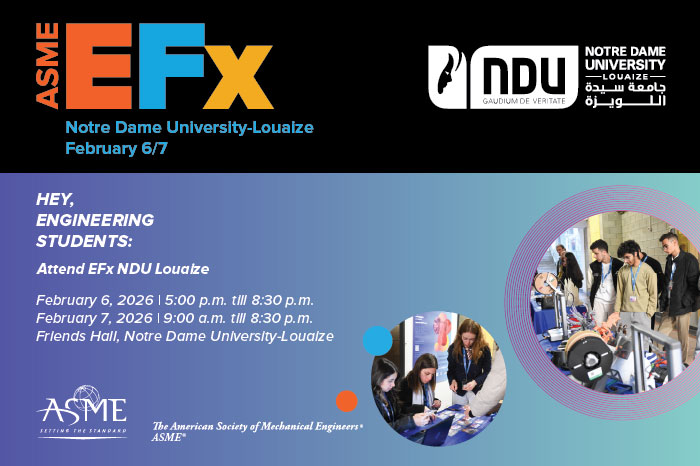 EFX NDU 2026: ADVANCING ENGINEERING SKILLS IN THE MIDDLE EAST