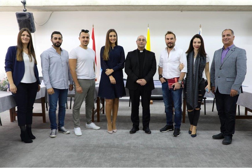 Aimee Sayyah and Bassem Moughnieh at NDU-NLC 7