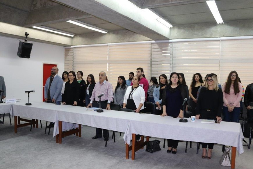 Aimee Sayyah and Bassem Moughnieh at NDU-NLC 9
