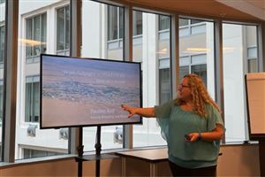 Associate Professor Pauline Aad Presents Research at PEER Visiting Speakers Series in Washington DC 2