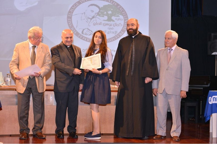 Ceremony for the Kamal Youssef El-Hage High School Competition 31