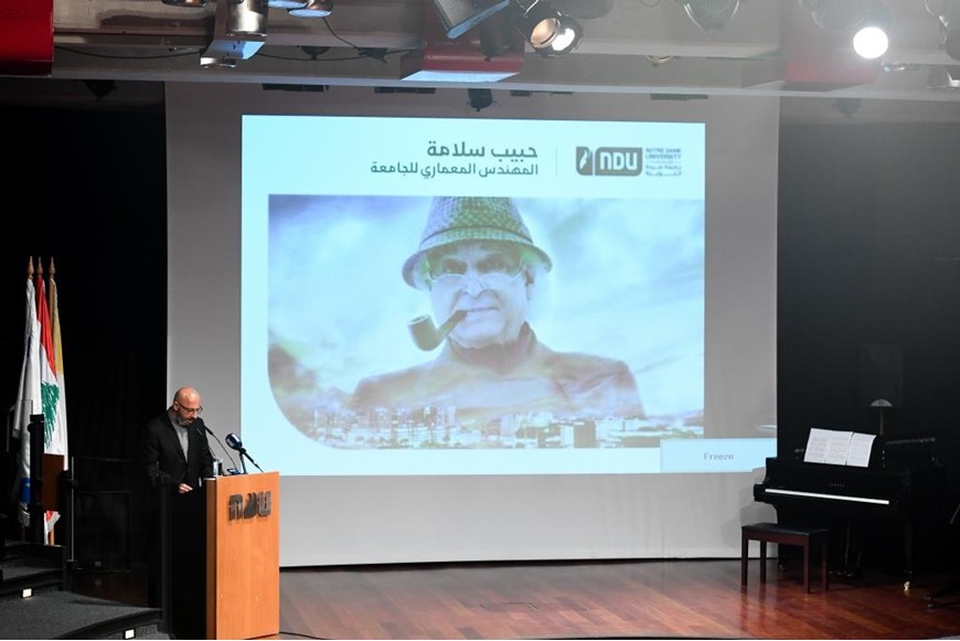 Commemorating NDU Architect Habib Salame 31