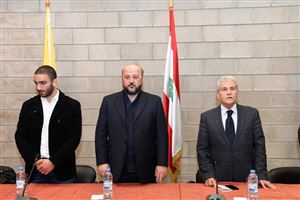 DISCUSSION WITH THE MINISTER MELHEM RIACHY 1