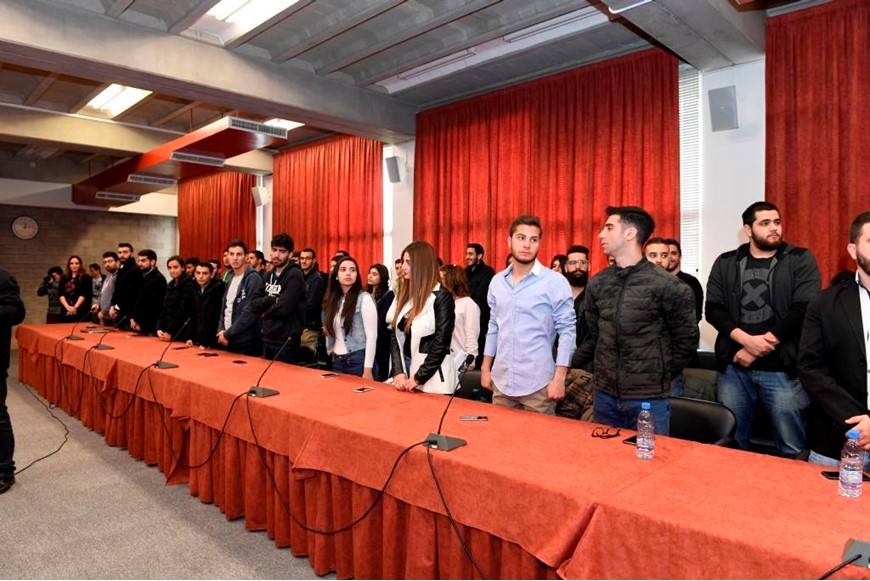 DISCUSSION WITH THE MINISTER MELHEM RIACHY 5