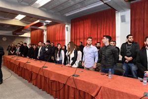 DISCUSSION WITH THE MINISTER MELHEM RIACHY 5