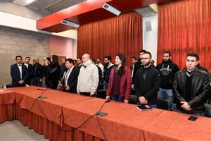 DISCUSSION WITH THE MINISTER MELHEM RIACHY 8