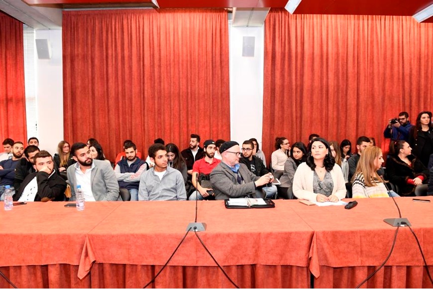 DISCUSSION WITH THE MINISTER MELHEM RIACHY 11