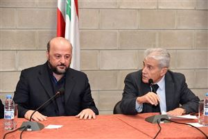 DISCUSSION WITH THE MINISTER MELHEM RIACHY 15