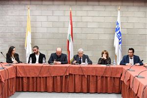 DISCUSSION WITH THE MINISTER MELHEM RIACHY 19